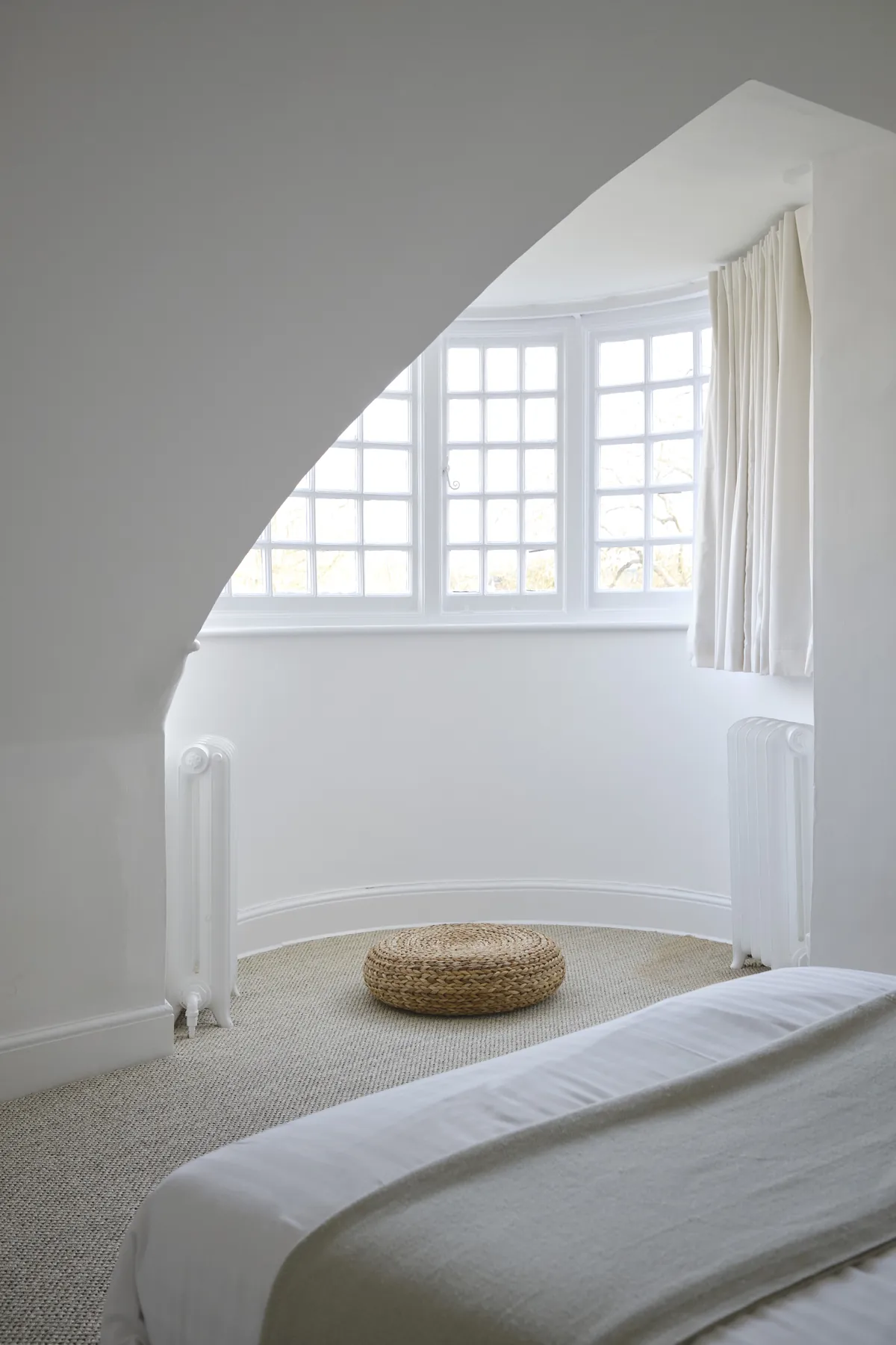 The turret window seat in Turner's Studio